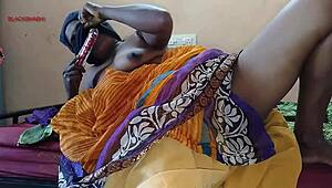 Servant drills mommy's hole in a steamy ranch encounter. Asian milf takes it all.