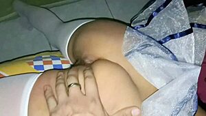 when i'm alone at home, my neighbor takes advantage and fucks my ass really good