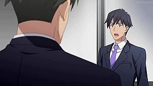 Secretary Reveals More Than Expected in Hentai Anime