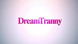 Flawless Trans Beauty Gaby Moura Drills Booty with Wild Toys