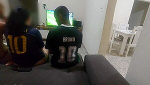 I had to sleep with my husband's friend over a bet, but ended up doing DP with both