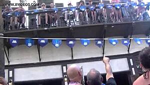 Helena Price Flashes Upskirt Pussy Wild in Public