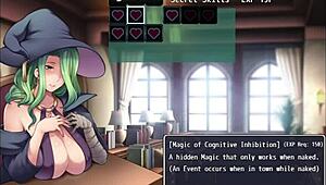 Blonde Girl Boldly Enters Monster-Filled Cave For Lost Treasures In Hentai!