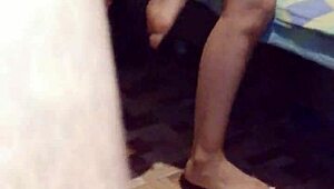 I Spy On My Best Friend's Latina Mom As She Masturbates And Begs For Sex.