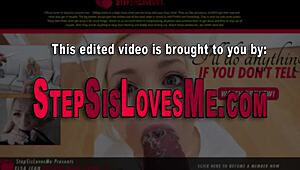 Teen Stepsister Gets Facialized in Hardcore Blowjob and Cum Blast Action