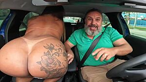 लुआना लीमा सार्वजनिक में बड़े स्तन दिखाती है और जोर से चोदी जाती है