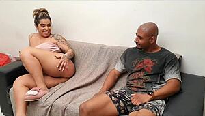 Blonde Latina Gives Ass to Husband's Friend at Work