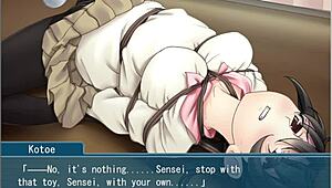 Teacher punish me in this anime hentai lesson!