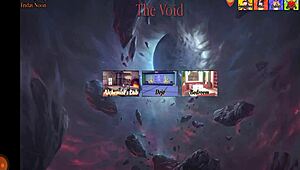 Oh wow, meet the hellhound girl with huge tits in this hentai champion realm!