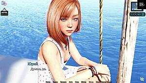 Hey, wanna see how deep this blonde slut takes it in Sunshine Love Part 16?