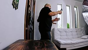 Behind the Scenes with Brazilian Blonde Luxx in Raw Action