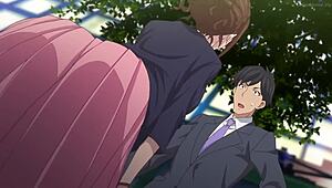 Secretary Reveals More Than Expected in Hentai Anime