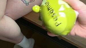 the wife chats with husband on phone while getting bent over for cheating