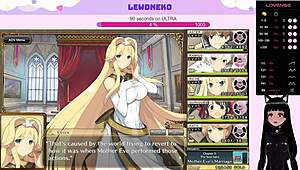 Vtuber LewdNeko Plays Evenicle Part 24 with Cute Anime Twins