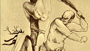 Explore vintage erotic drawings in anime and hentai styles