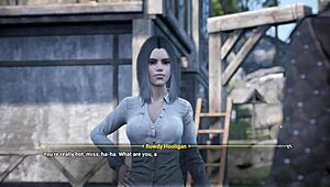 medieval whore bernadette gets ripped clothes and fucked by guards 😈