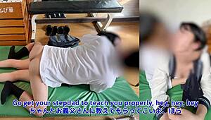 Episode 4 Drama: Lina and Classmate in Dirty Talk Creampie Action!