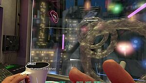 hot babe dances before i fuck her in game