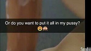 Sexting My Best Friend’s Dad on Snapchat Until I Cum Hard - Joyliii’s Naughty Secret. I Can’t Stop!