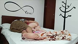 My boyfriend takes me to a luxury motel for interracial roleplay with my curvy body. He asks if I want to fuck this beautiful white pussy.