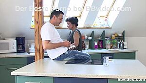 Hausfrauen 9: Mature European Men in Kitchen Setting