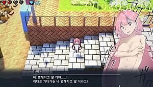 i watch hazuka shiina naked wandering in the game gallery