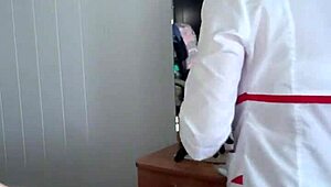 Russian Depilation Master Sugarnadya Trims Penis And Balls Before Sudden Ejaculation