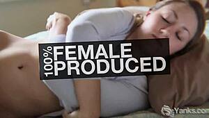 Short Haired Aurora Masturbates Wildly Outdoors