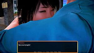 I explore my new stepfamily in this game