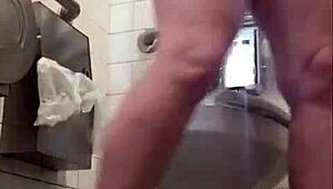 Join me in the bathroom, gotta piss real quick