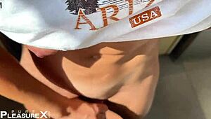 i can't believe this perfect latina teen 18+ made me cum while cooking dinner!