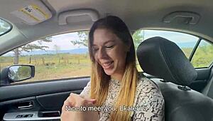 Young Hitchhiker Pays Fare with Tight Anal Ride