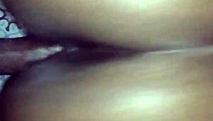 Slim guy pounds big booty mami's juicy wet pussy in doggystyle until cumshot!