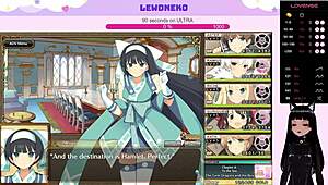 Vtuber LewdNeko Plays Evenicle Part 24 with Cute Anime Twins