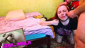 young stepmother spreads legs for stepson, sucks cock in car, gets creampie