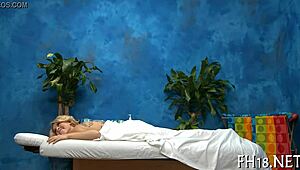 Oh Yes! Hot Massage Turns Into Wild Sex In Parlor!