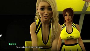 Wvm 133 Watches Cheer Routine Erotically