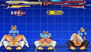 chun-li in anime cartoon hentai