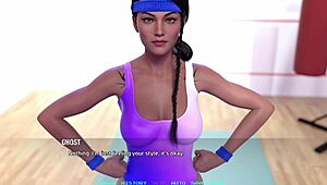 OMG, Busty Gym Girl in Name88s Triangle 13 Knows I Crave Her Curvy Ass!