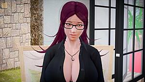 My New Family With Big Ass And Tits In Anime Hentai