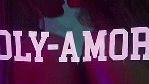 Old Cuckold Watches Double Facefuck Deepthroat in Polyamory Roleplay