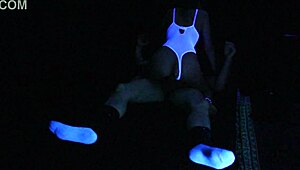 i watch carrie blacklight in black blonde sex fetish scenes