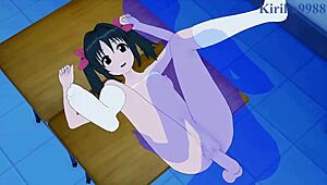 i watch arisu tachibana and kana imai have intense sex in the idolmaster cinderella girls hentai