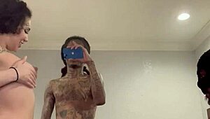 they ran a wild train on me with huge cocks