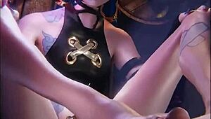 i'm sharing my latest league and overwatch sfm compilation from 2024.