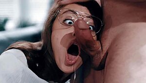 Sheena Ryder Dominates In Wild Spanish Interracial Threesome Action