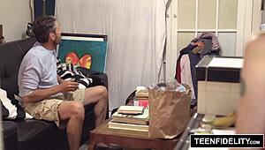 TeenFidelity Lexi Lore Takes Steve Holmes’ Huge Cock for Deep Creampie