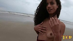 Novinha's Wild Beach Orgy in Mongaguá SP with Manoella Fernandes