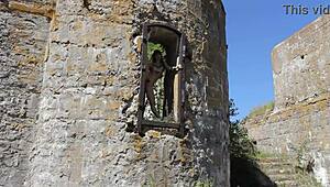 What secrets hide in nude shooting at abandoned Totleben Island base?