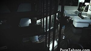 Young stepdaughter drilled doggystyle